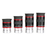 Svbony 1.25" 68 Degrees Eyepieces 6/9/15/20mm