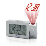 Explore Scientific Projection Radio Controlled Clock with Weather Forecast Display and Outdoor Sensor