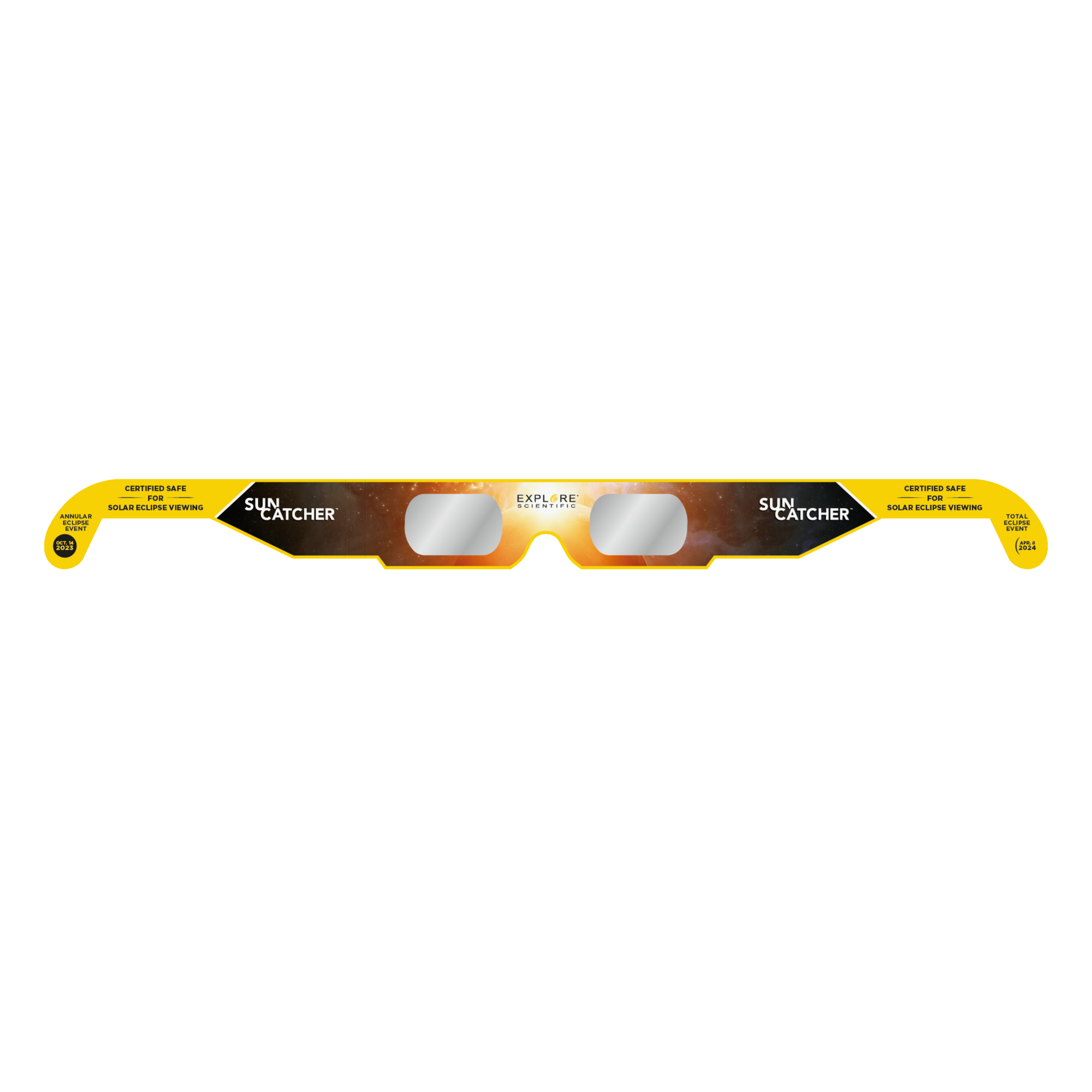 Sun Catcher Solar Eclipse Glasses (4-Pack Assortment) — Explore